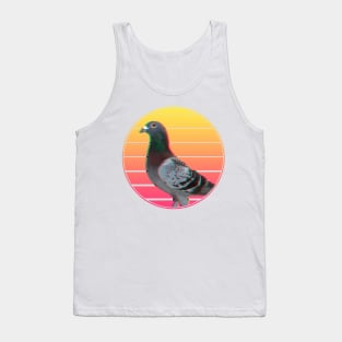 Pigeon Vaporwave Tank Top